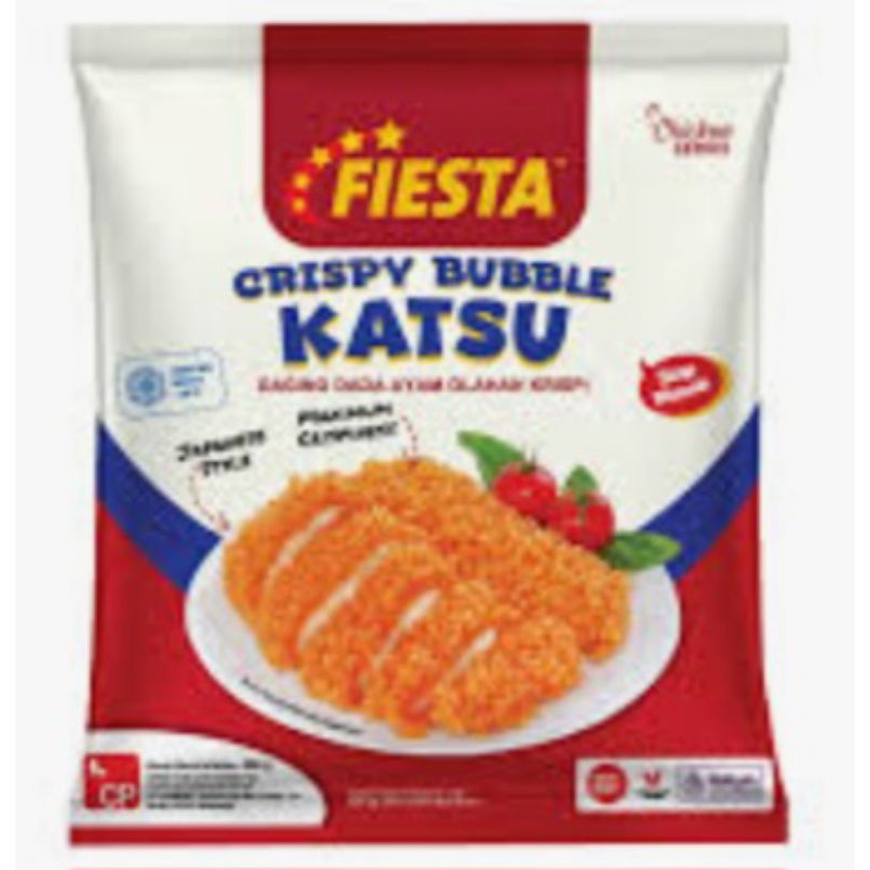 

Fiesta Chicken Katsu Crispy Bubble 400gr