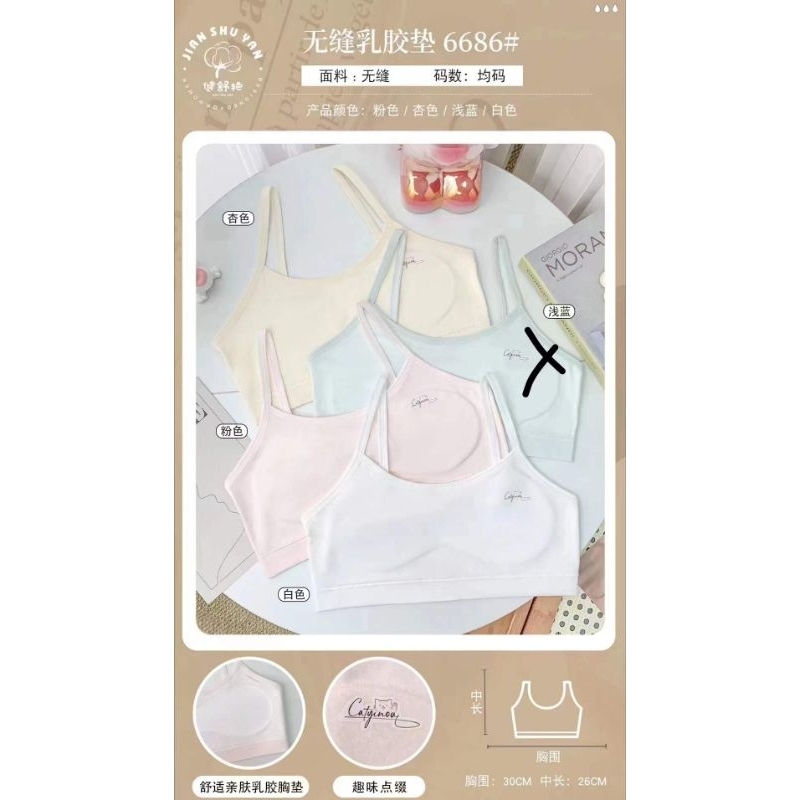 Miniset Busa tipis anak/miniset anak remaja perempuan/Bra anak/Pakaian Dalam Anak
