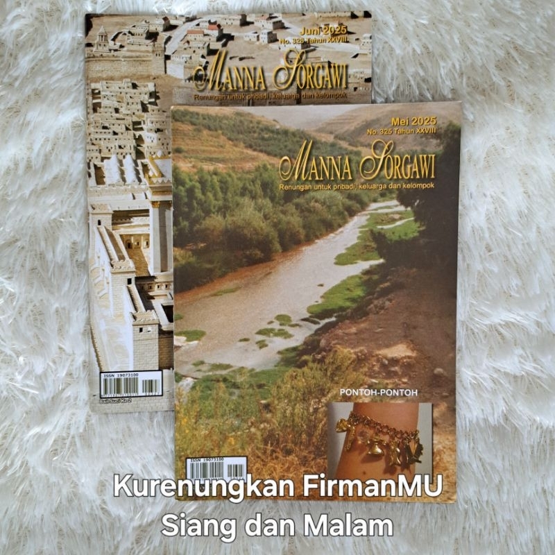 (2buku)Renungan Harian MANNA SORGAWI Mei & Juni 2025(X102)