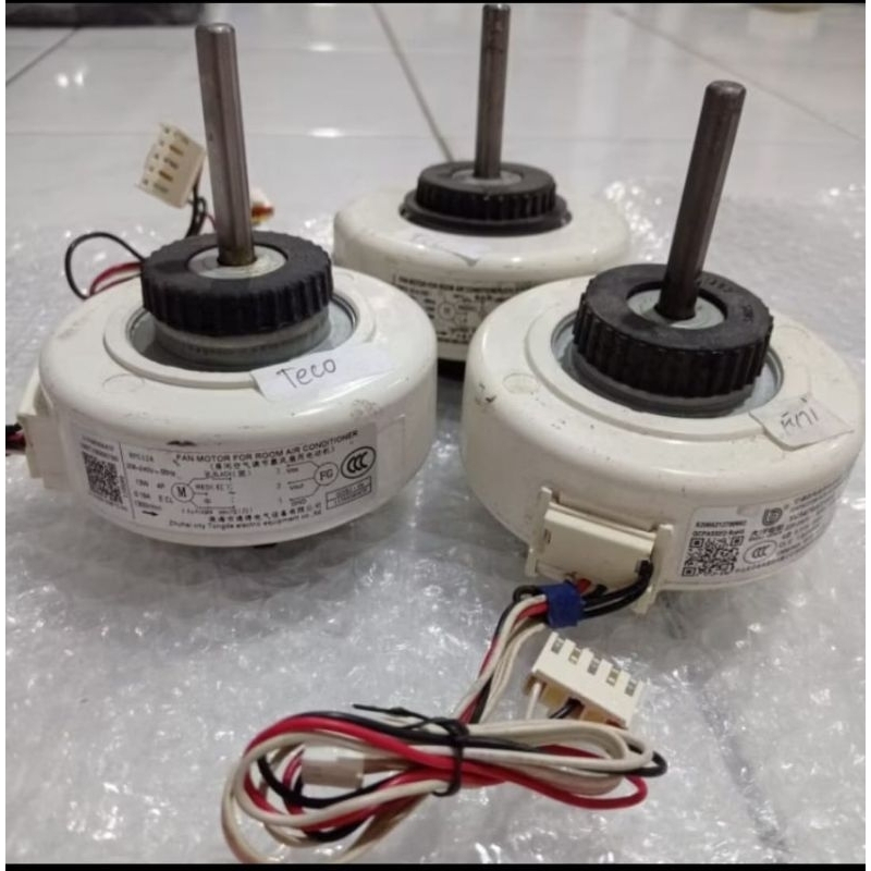 DINAMO MOTOR FAN AC TECO AKARI TCL CINA R410 ORIGINAL
