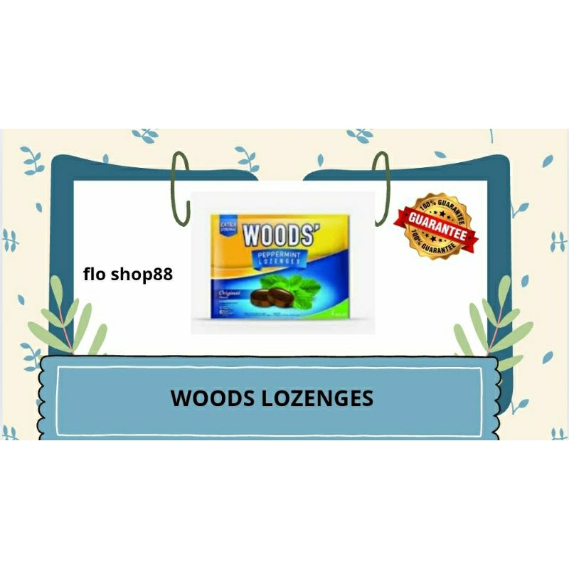 

A - WOODS LOZENGES / WOODS LOZENGES PERMEN /