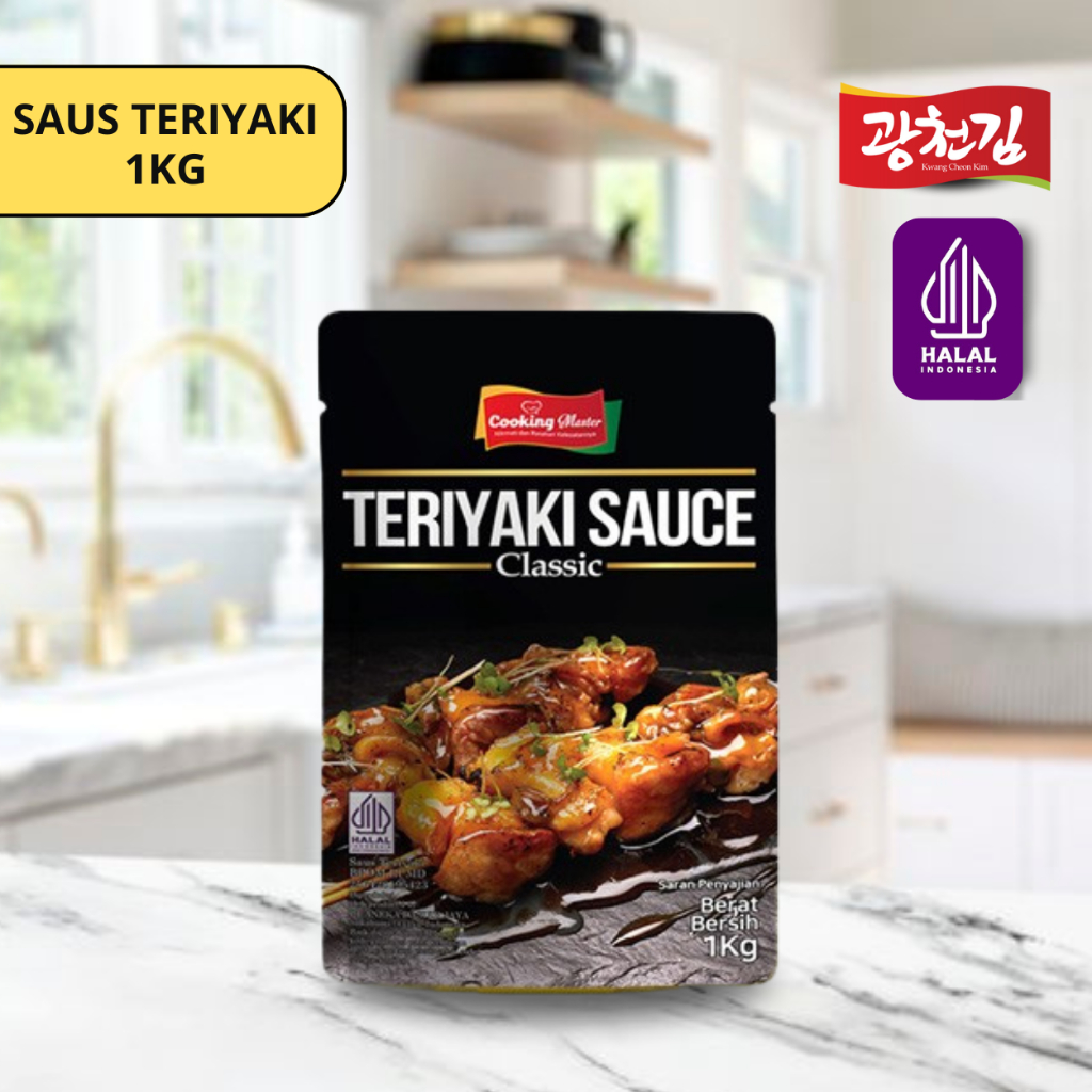 

KC. Oppa Oppa Saus Teriyaki/Teriyaki Sauce/Sauce Saus Steak BBQ Halal 1Kg