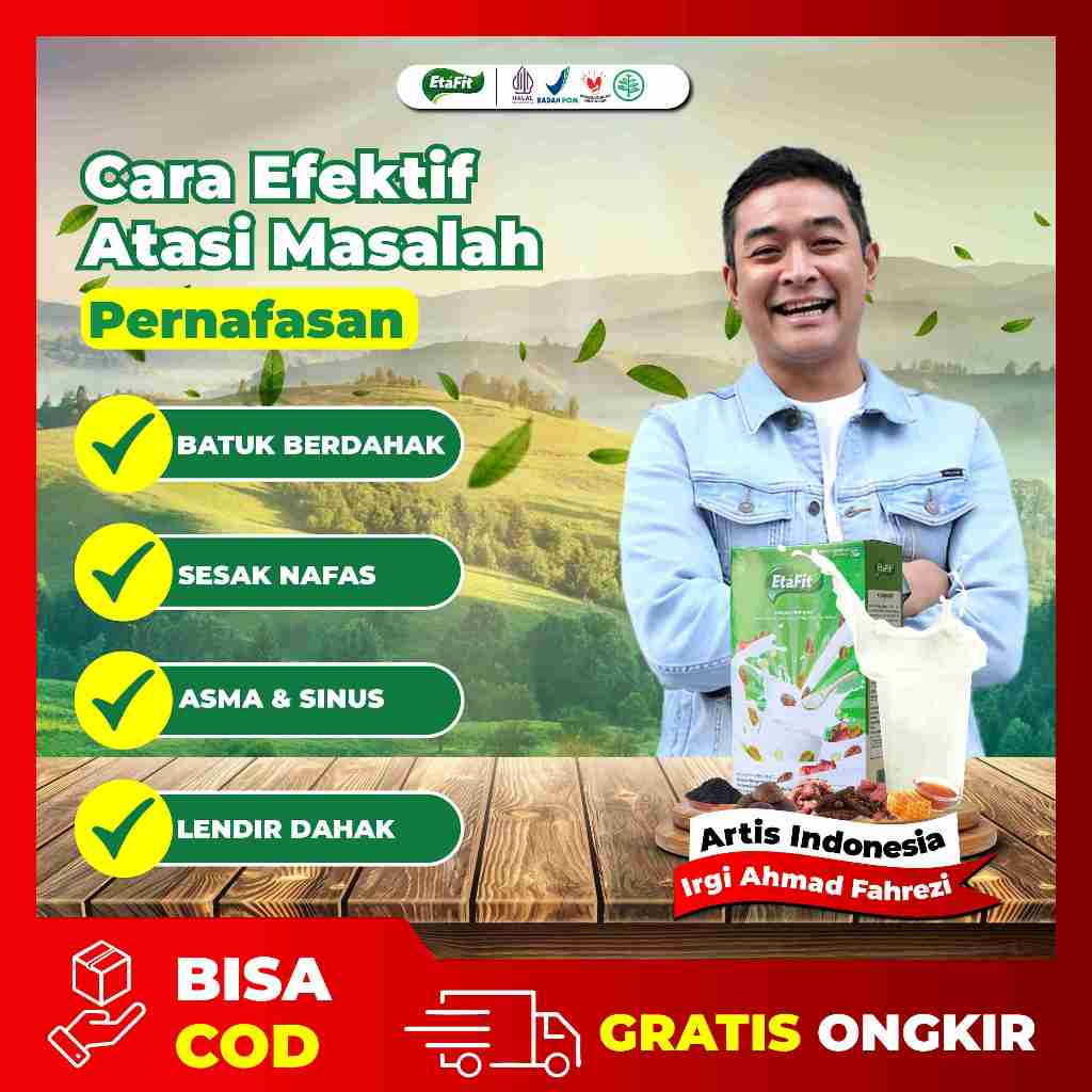 

Obat Herbal Detox Paru Paru Pernafasan - ETAFIT Susu Kambing Etawa Murni Original 100% Asli Herbal