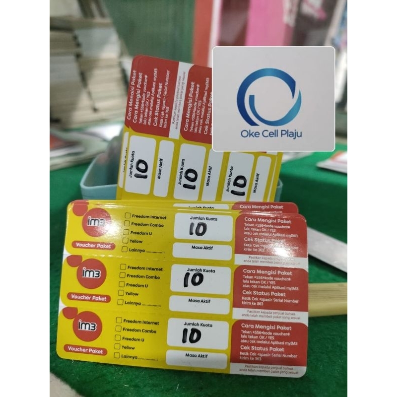 Vocer Indosat 7GB (12GB)28hari