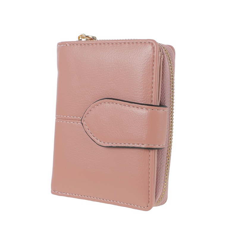 Miniso Minimalist Style Hasp Short Wallet / dompet lipat wanita dompet koin