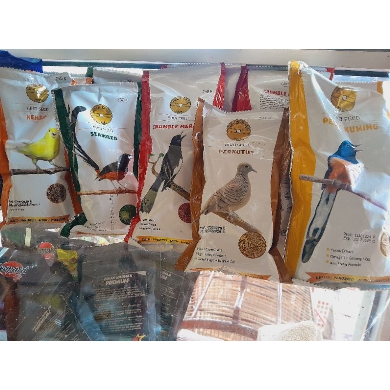 GOLD COIN KENARI/GOLD COIN/GOLD COIN HIJAU/GOLD COIN KUNING/GOLD COIN PERKUTUT/MAKANAN BURUNG/PAKAN 