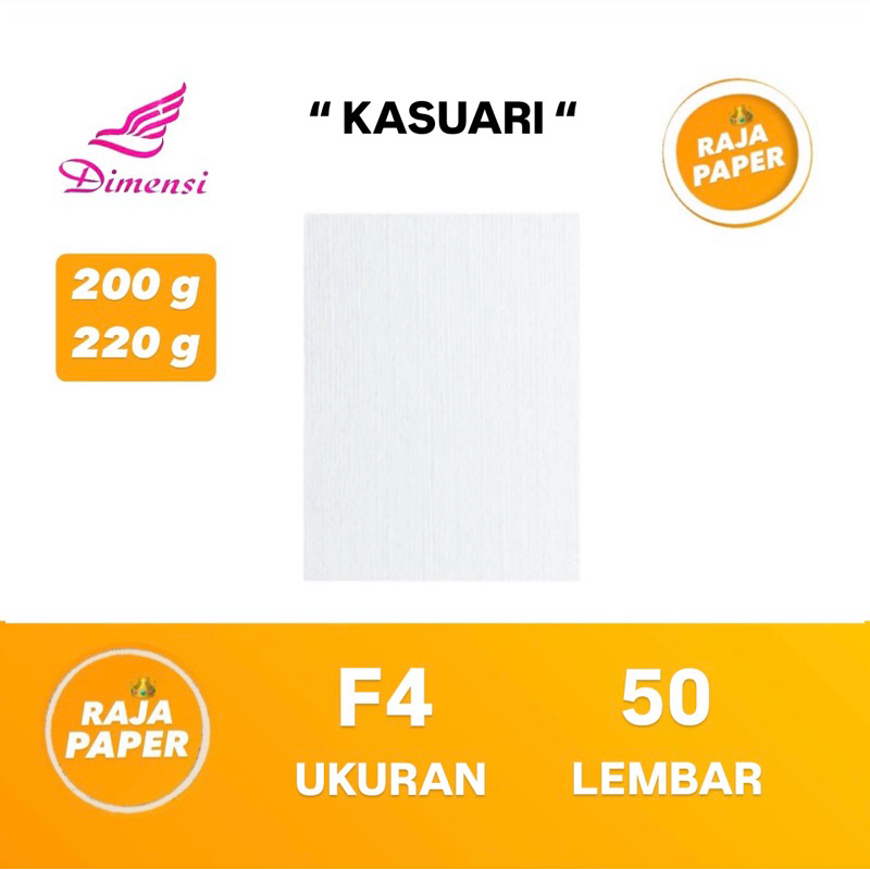 

Kertas Linen Jepang Ukuran F4 50 lembar 200 220 Gsm Gr Gram By KASUARI ( 215 Mm x 330 Mm ) / ( 21.5 Cm x 33 Cm ) 50 Lbr 50 Pcs HVS linen jepang Karton Linen jepang