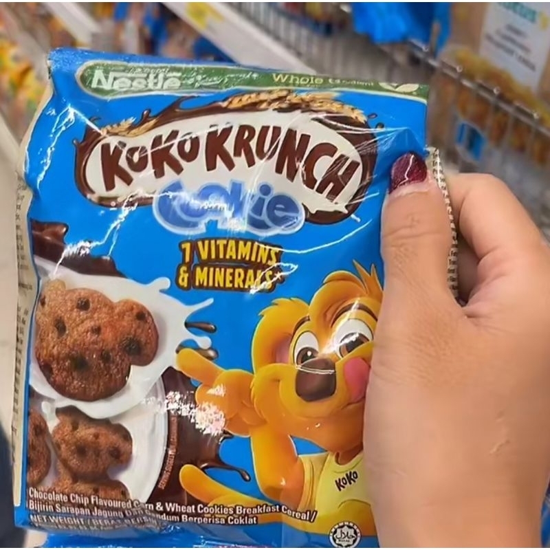 

NEW KOKO KRUNCH COOKIE ORI MALAYSIA 70GRAM SEREAL CEREAL COOKIES