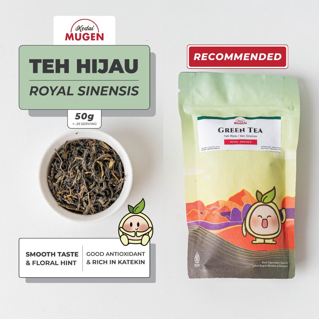 

Kedai Mugen - Royal Sinensis Green Tea / Teh Hijau Diet Sinensis 50g