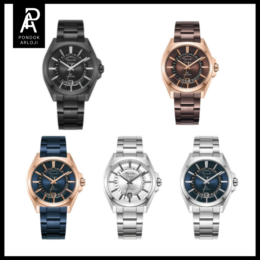 ORIGINAL Jam Tangan Pria Alexandre Christie AC 8688 / ac8688 / 8688 Garansi Resmi 1 Tahun