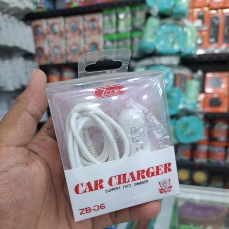 Charger Mobil Zbox ZB-06 Original 100%