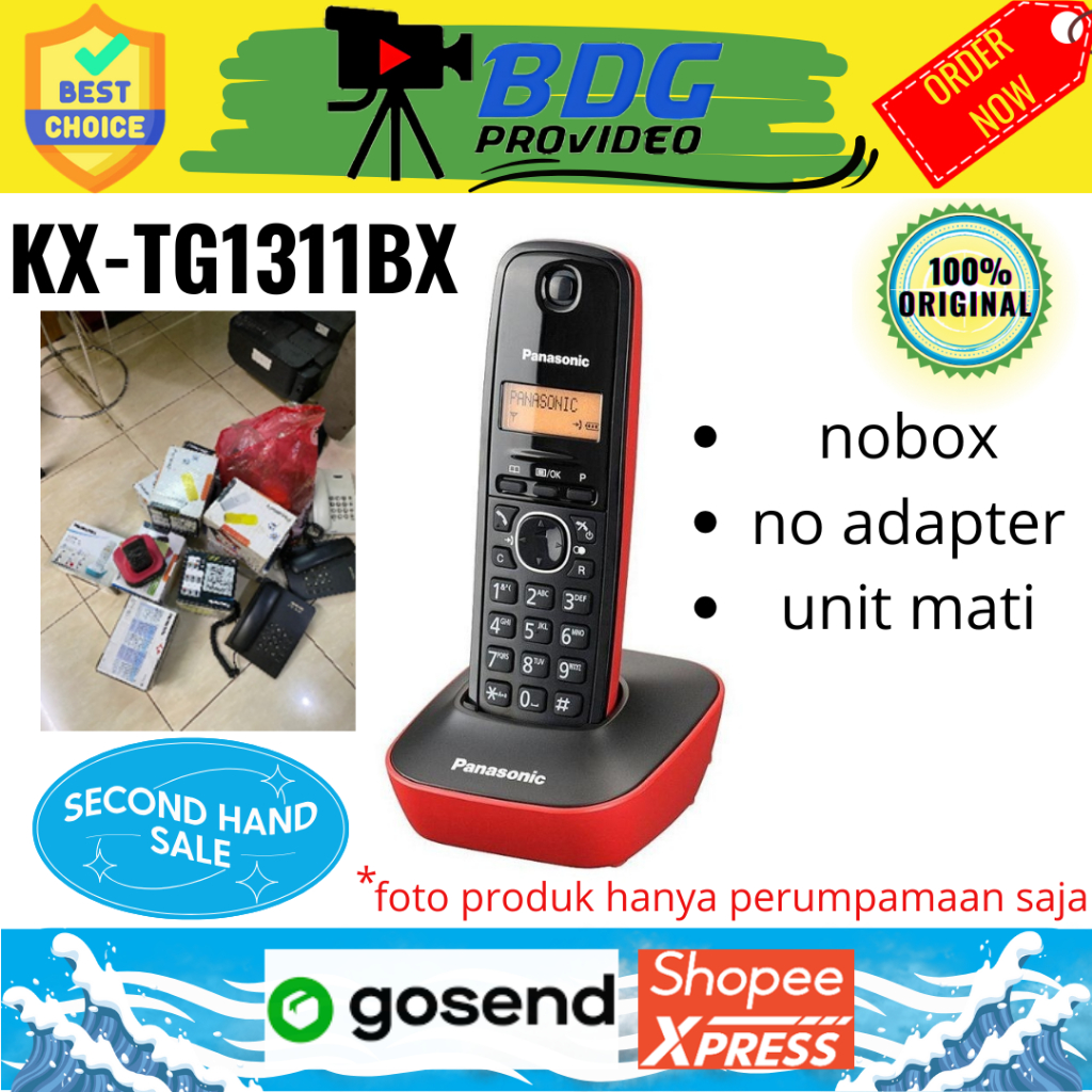 Panasonic DECT Cordless Phone KX-TG1311BX