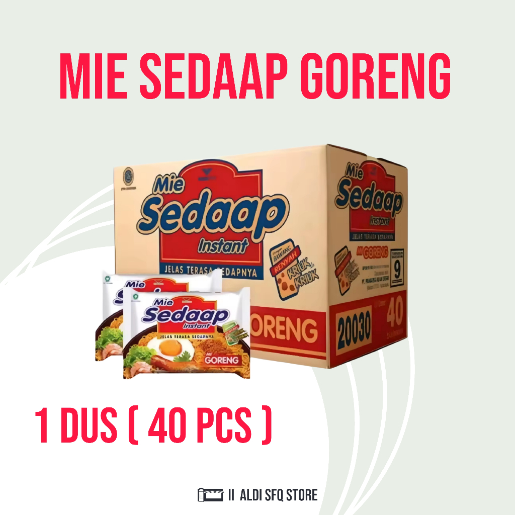 

1 DUS MIE SEDAAP GORENG MURAH / SEMBAKO TERLARIS