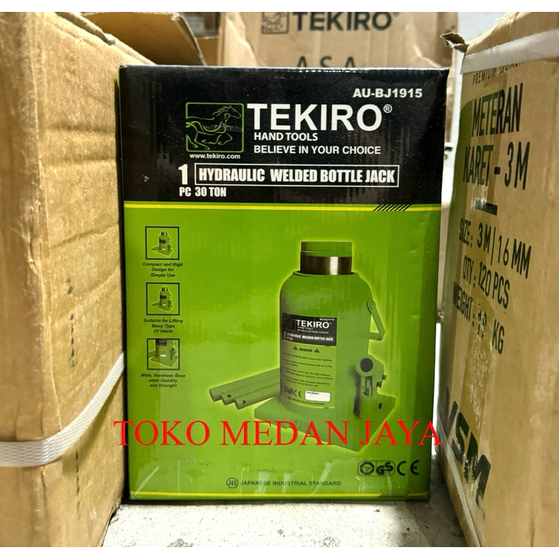 30TON DONGKRAK BOTOL HYDRAULIC BOTTLE JACK 30TON 30 TON TEKIRO