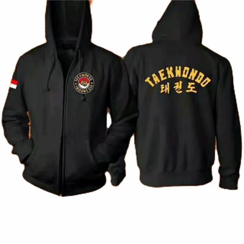 JAKET ZIPPER TAEKWONDO // JACKET ZIPPER TAEKWONDO COD // JAKET ZIPPER BELA DIRI TAEKWONDO
