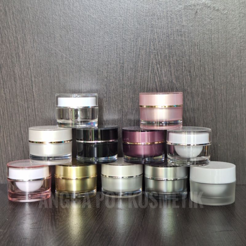 Pot acrylic 10gr dan 15 gr