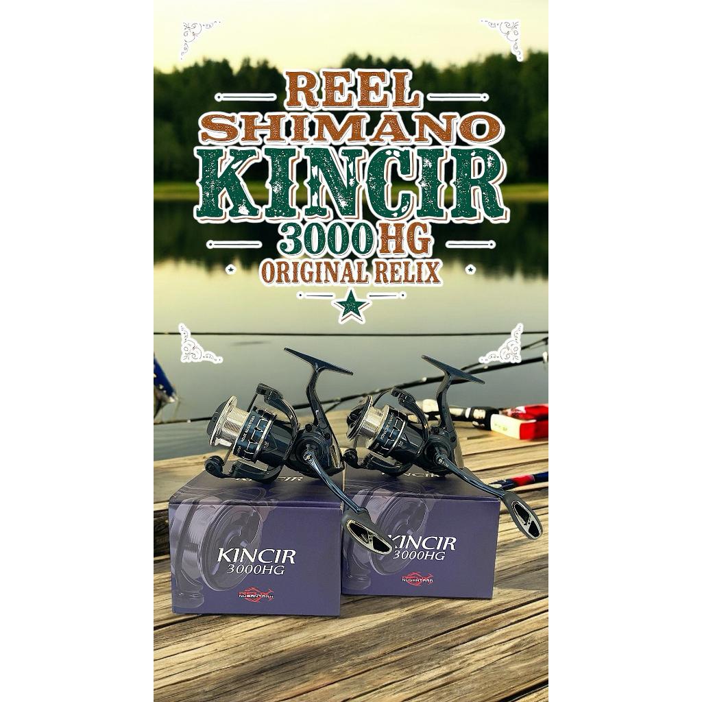 REEL SPINNING RELIX NUSANTARA KINCIR 3000HG