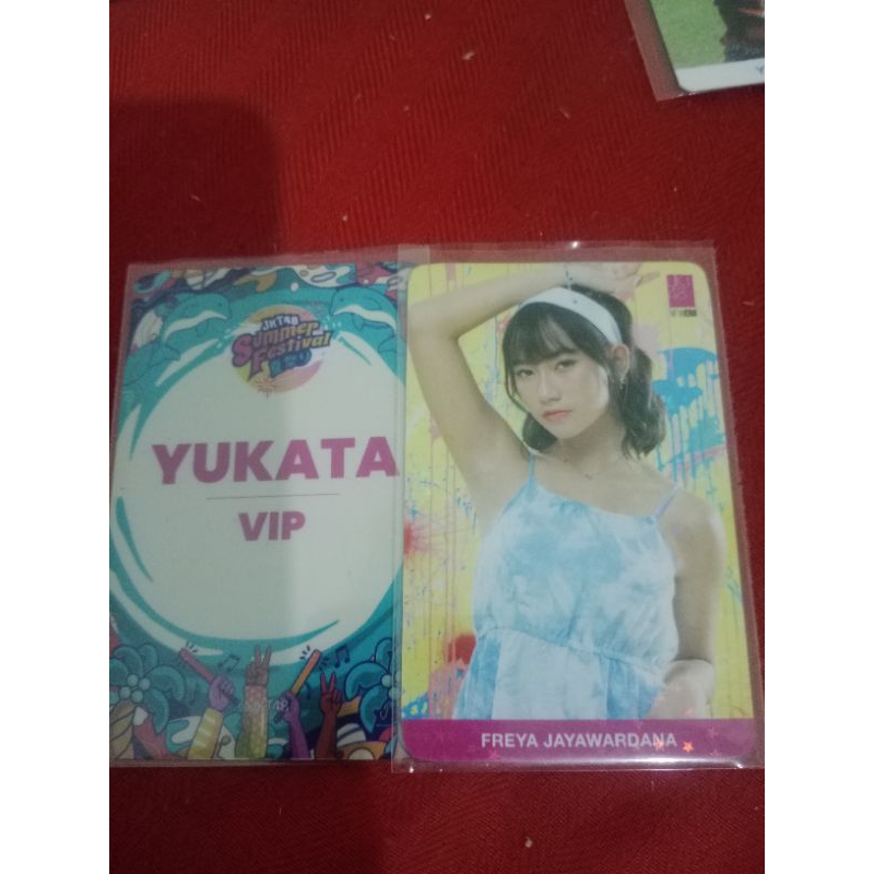 photocard Benefit yukata summer festival terjamin 100% official dan vip card yukata