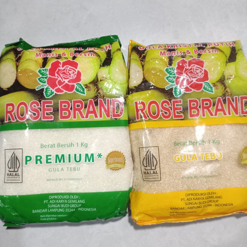 

Gula Pasir Rose Brand Gula Kristal Putih Premium Kuning Hijau Kemasan 1 Kg