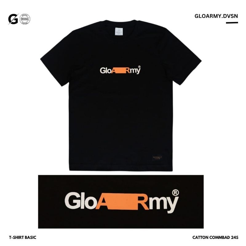 KAOS HITAM GLOARMY BASIC