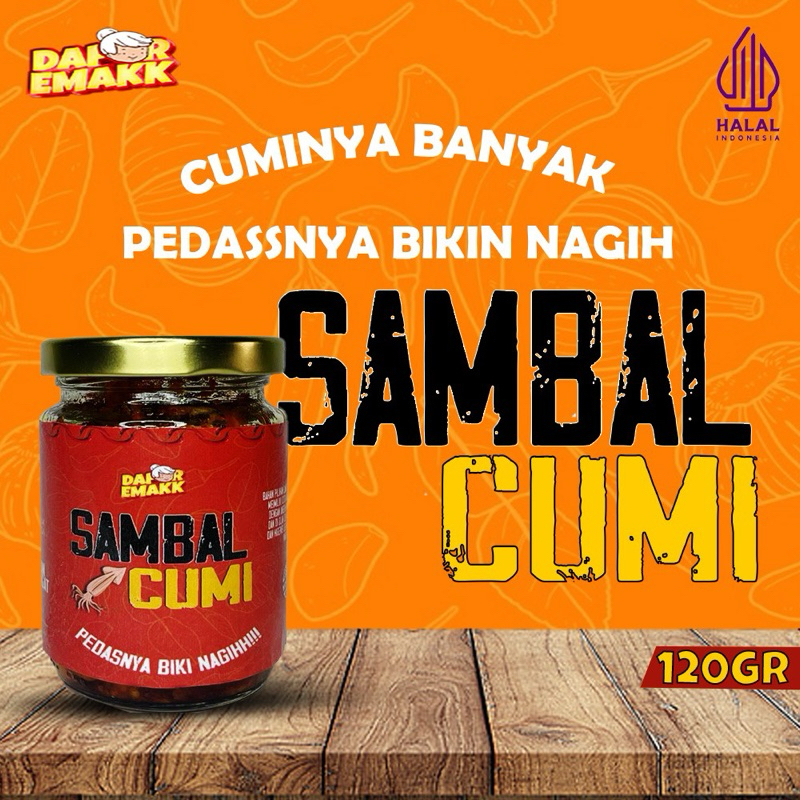 

SAMBAL CUMI - DAPUR EMAKK PEDAS MANTAP