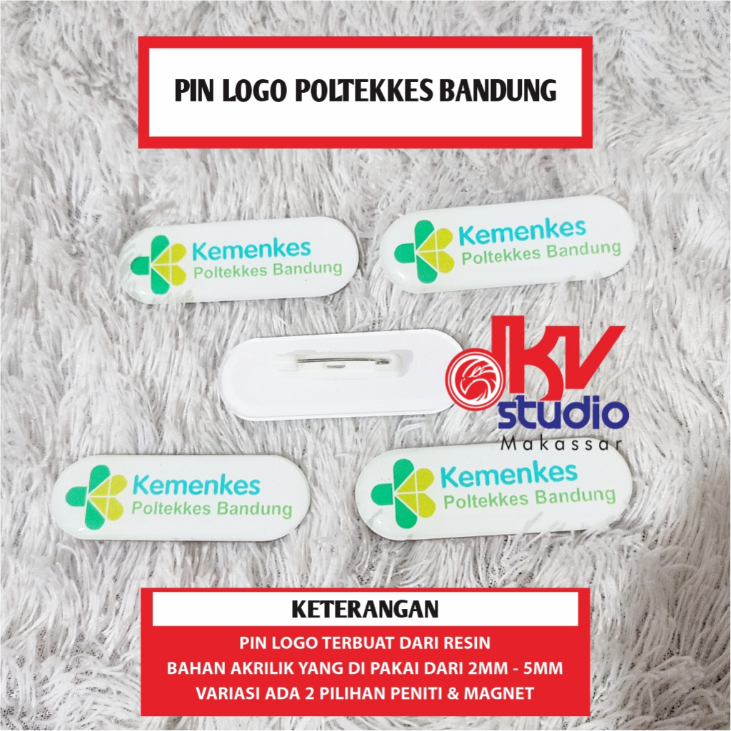 PIN LOGO POLTEKKES BANDUNG