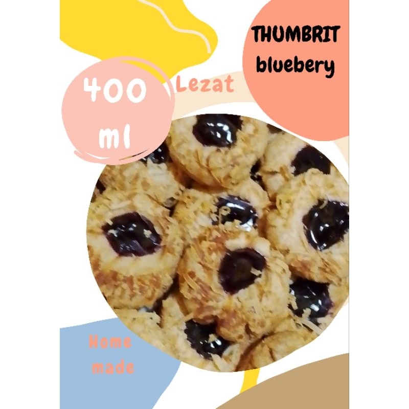 

THUMBRIT BLUEBERY HOME MADE KUE LEBARAN KUE KERING