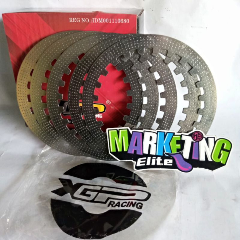 Plat kampas bintik bintik plat kopling Tiger GL Megapro CB plat kampas Tebal dan plat kampas tipis