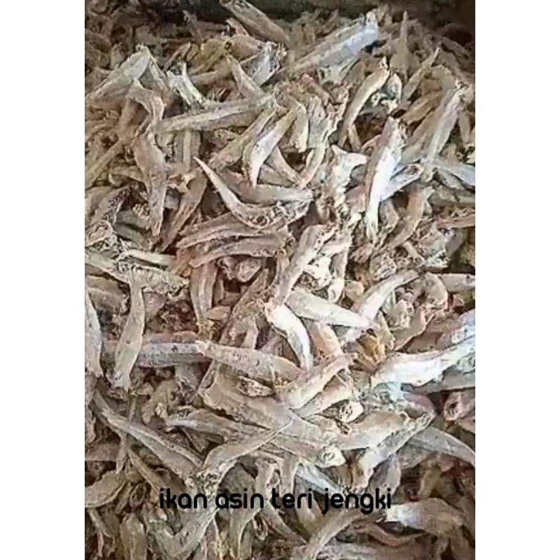 

ikan asin teri jengki bersih tanpa kepala berat 250gr