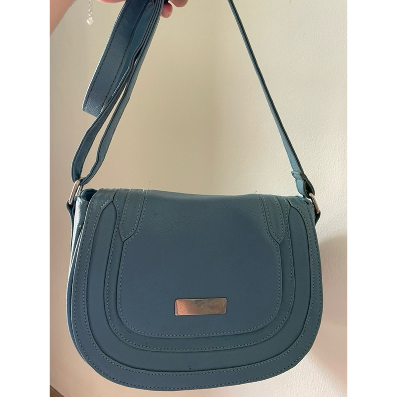 PL (free sling bag) Tas Sophie Martin tosca blue