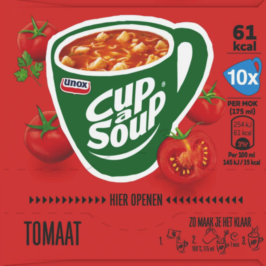 

Holland Unox Cup a Soup To­maat 175ml Sup Tomat