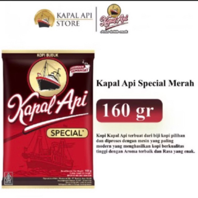 

kapal api spesial 150 gram