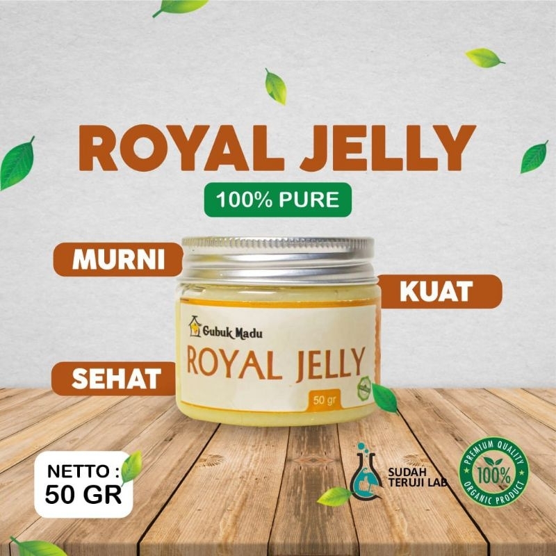 

Royal Jelly Organik, Murni dan Fresh