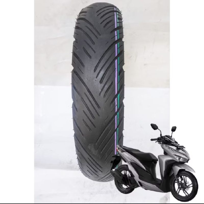 BAN BELAKANG VARIO 150 NEW 100/80/14 BAN TUBELLES TEBAL DAN KUAT