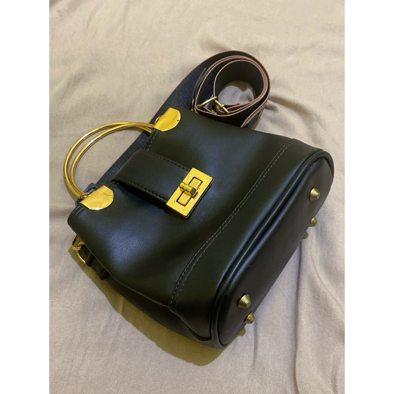 tas slempang tenteng heyjing polos wanita