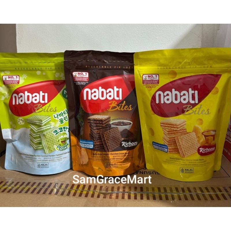 

Nabati Wafer Bites Pouch 100 gr