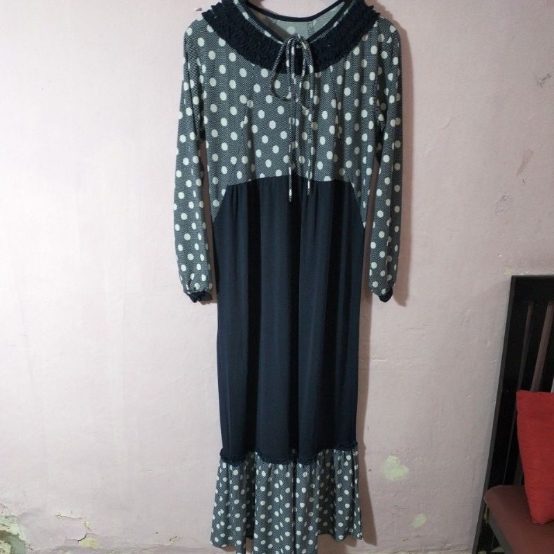 preloved set gamis hijab syari