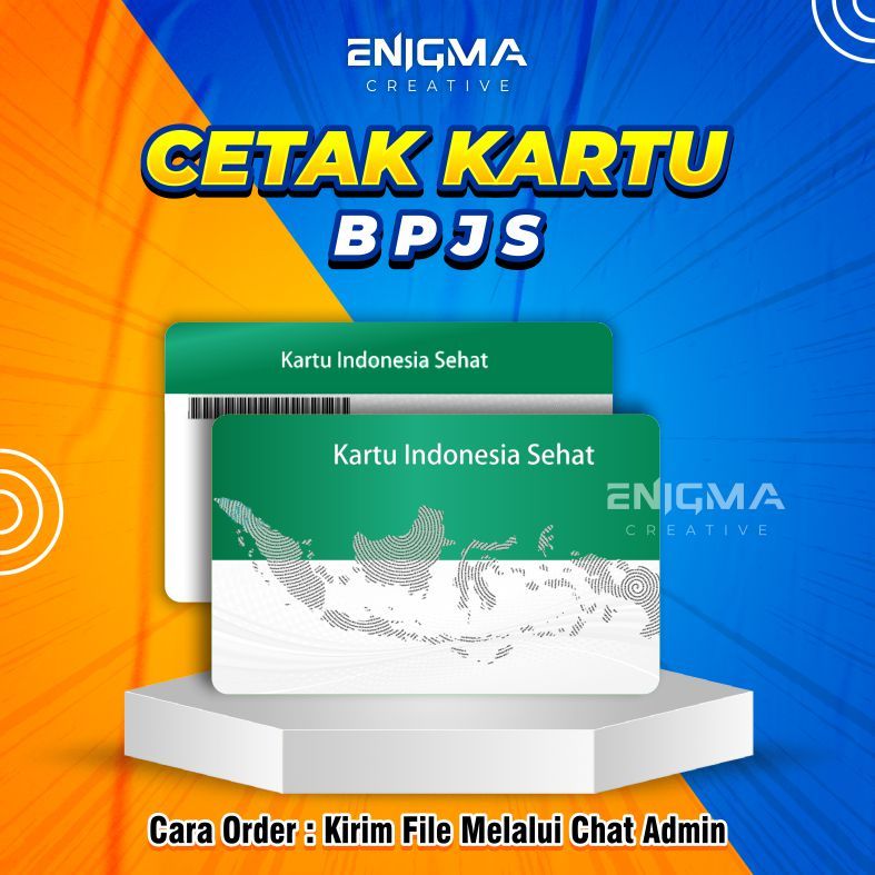 

Cetak Member Kesehatan B P J S Bahan PVC Anti Luntur Glosy