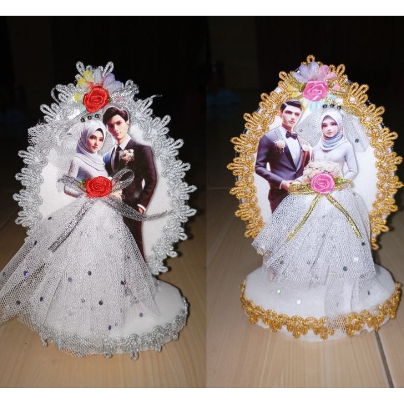 

Hiasan Kue Pengantin Decorasi Cake Wedding Background