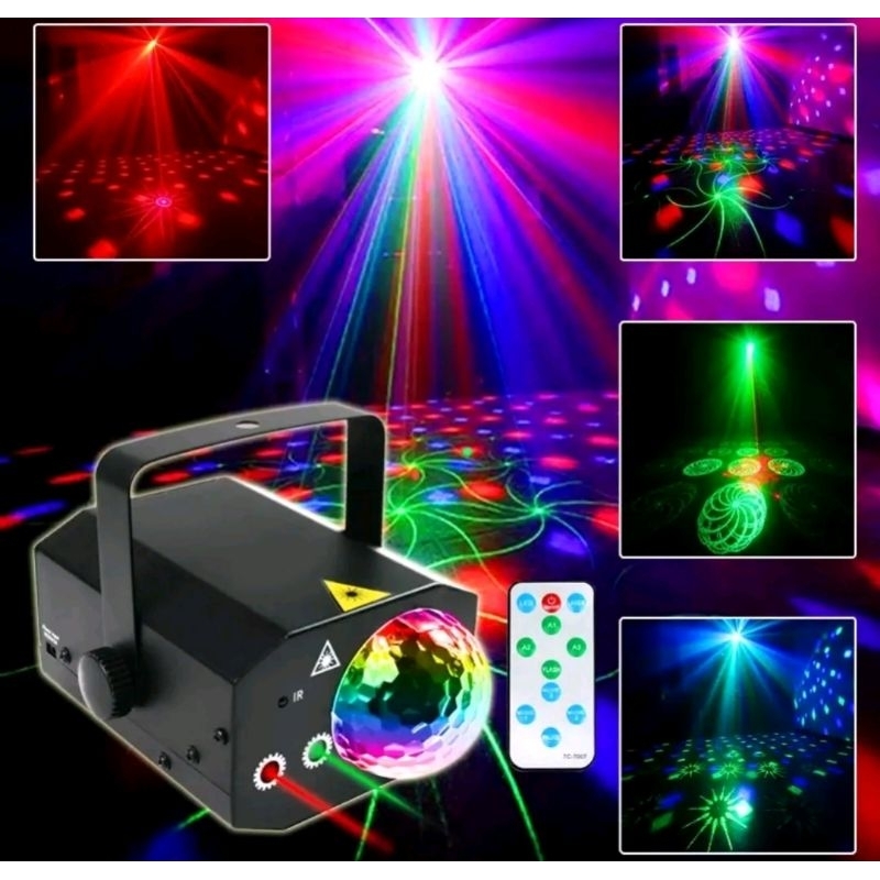 laser party LED lampu laser  disco