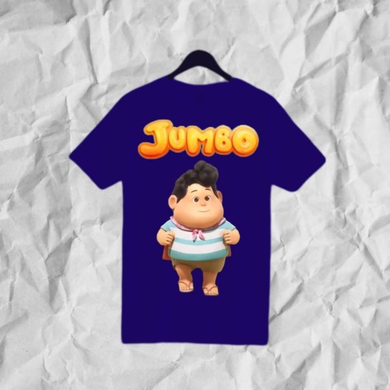 kaos anak film jumbo viral indonesia