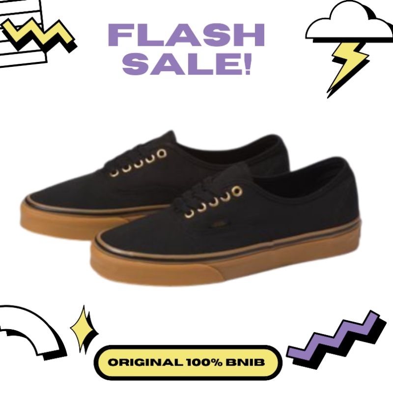 VANS AUTHENTIC RUBBER GUM ORIGINAL 100%