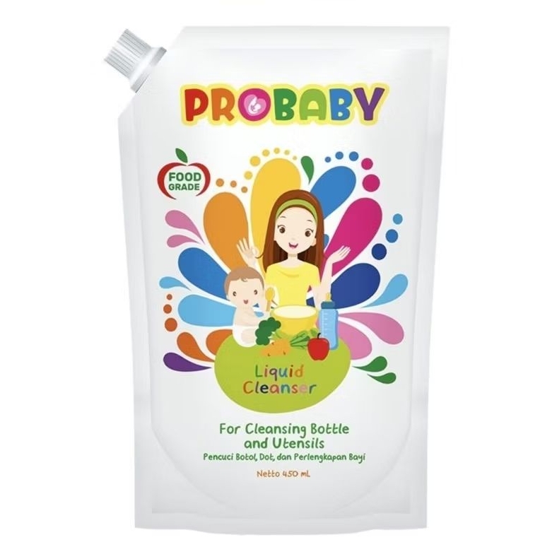 Probaby Sabun Pencuci Botol & Dot Bayi 450 ml