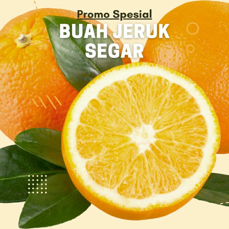 

Jeruk Peras Segar Pilihan | Buah Jeruk Manis & Juicy | 1 Kg