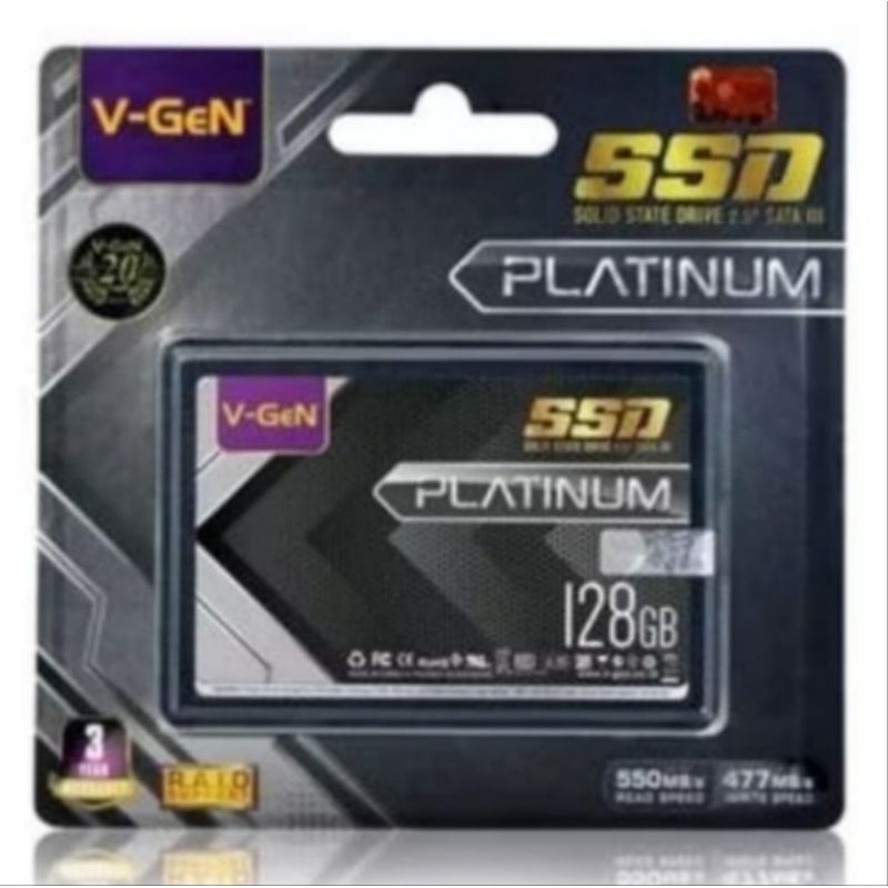 SSD V-Gen platinum 128Gb