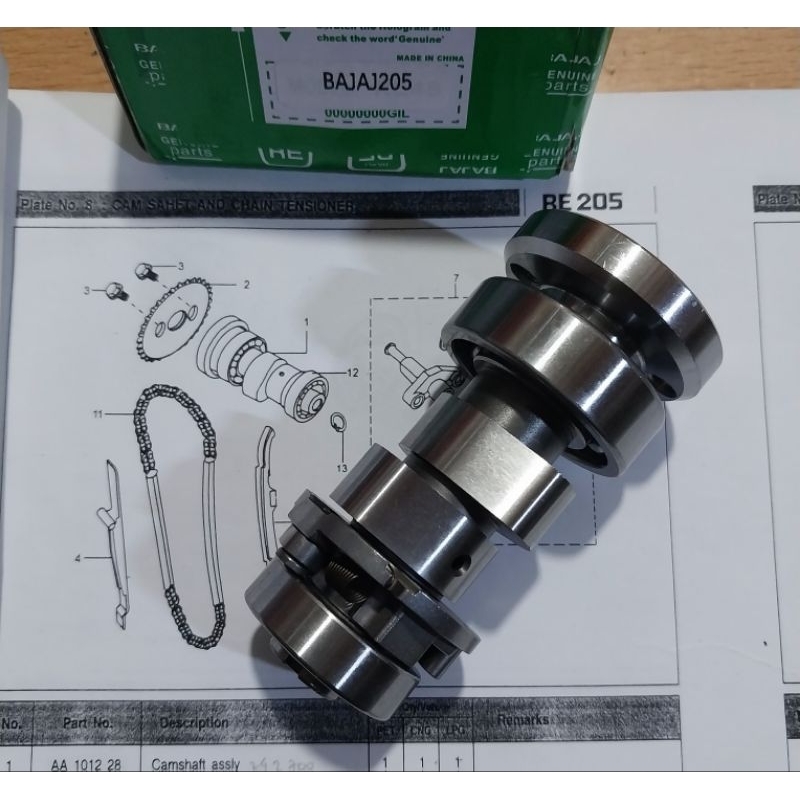 NOKEN AS BAJAJ RE205 BUSI 1 BAJAJ RODA TIGA