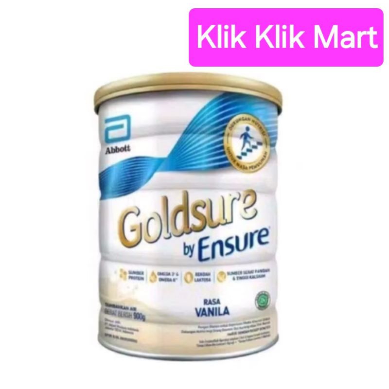 

GOLDSURE BY ENSURE VANILA 800 GRAM /Goldsure by ensure 800 gr