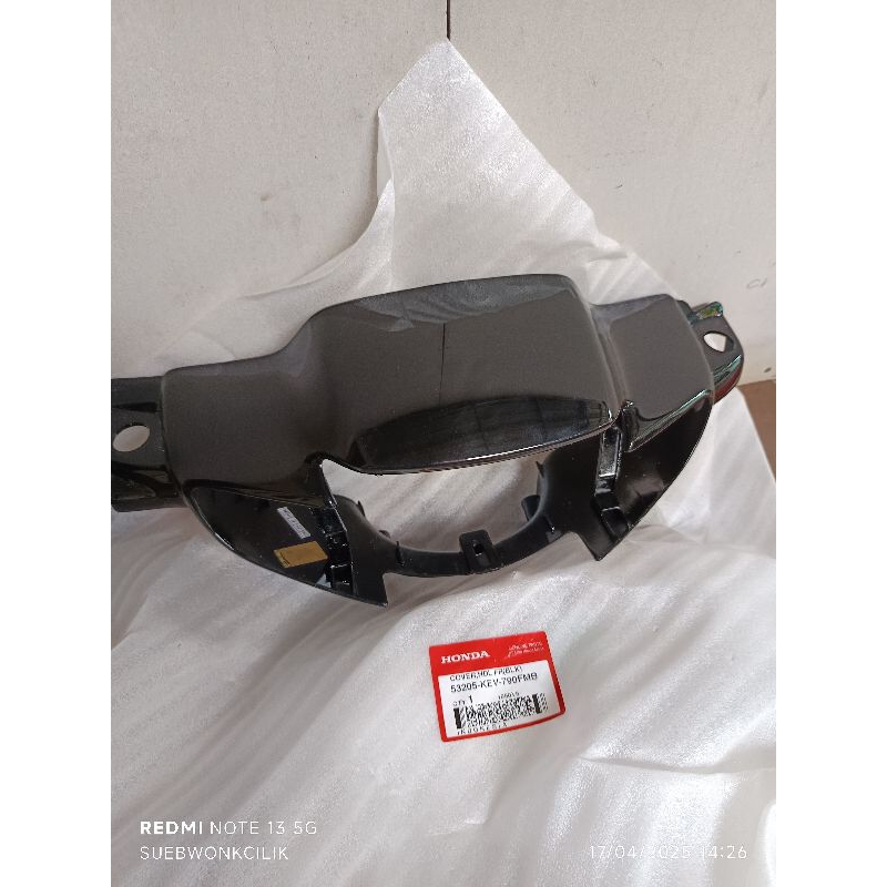 53205-KEV-790FMB batok lampu depan supra lama tromol hitam original ahm