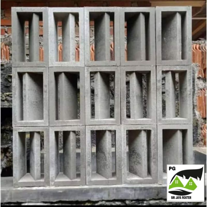 ROSTER BETON MINIMALIS,ROSTER BETON NAKO PANJANG ,UK 15x25cm