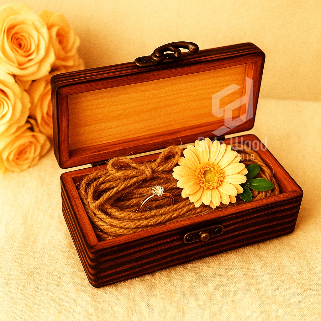SidsWood [KR] Kotak  Kayu Jati Belanda / Box kayu Pinus Serbaguna / kotak kayu kecil